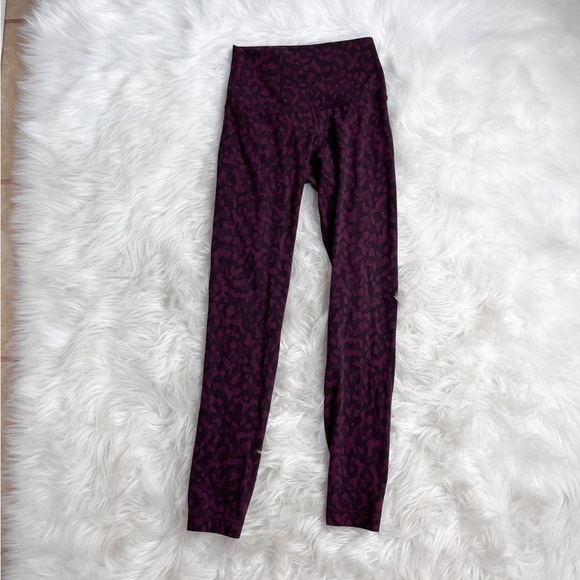 Lululemon Align Pant 25” in Formation Camo Dark Adobe Multi Size 2 - Picture 5 of 5